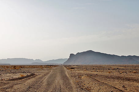 пустиня, пясък, Египет, път