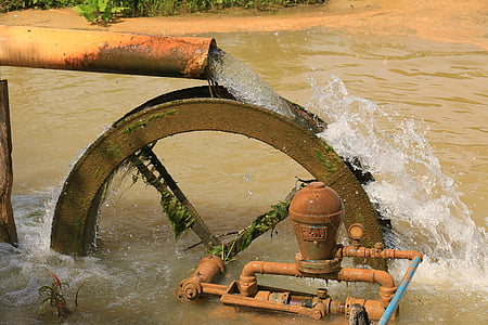 roda d agua, water, rio, river, nautical Vessel
