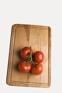 tomat, merah, Bush tomat, sayuran, Makanan, vegetarian, sehat