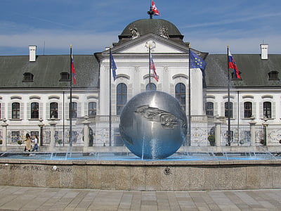 Parlement, bâtiment, Slovaquie, Bratislava