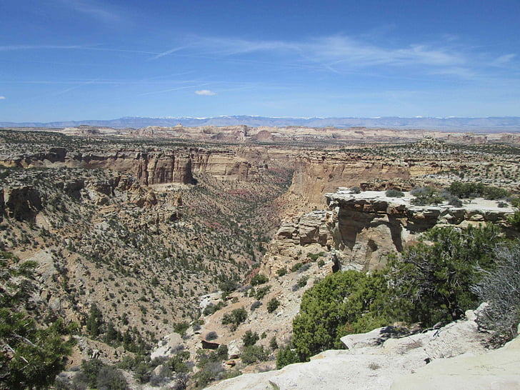 hantu rock canyon, Utah, Amerika Serikat, pemandangan, indah, gurun, alam