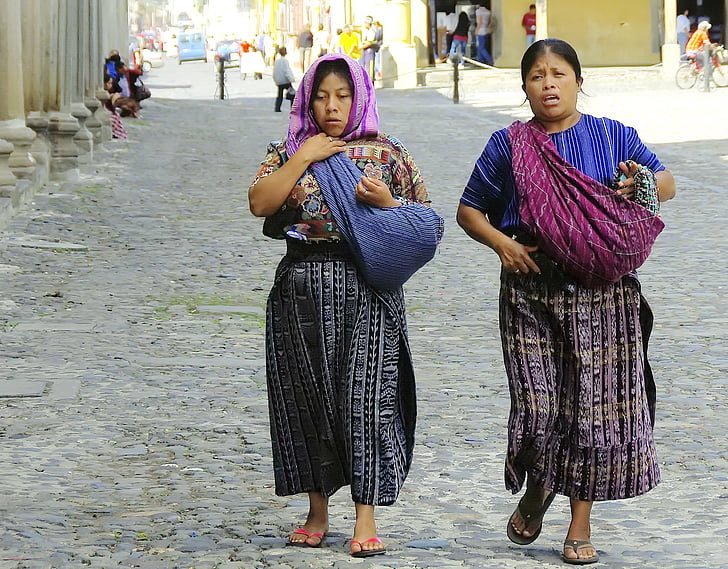 Guatemala, bønder, drakt, tradisjonelle, etnisk, San pedro