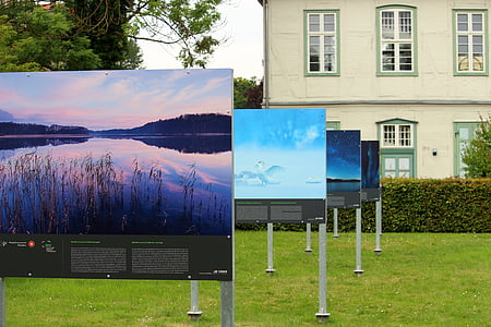 Ludwigslust-parchim, Zamek, park zamkowy, Wystawa, krajobraz, obrazów, Zdjęcia