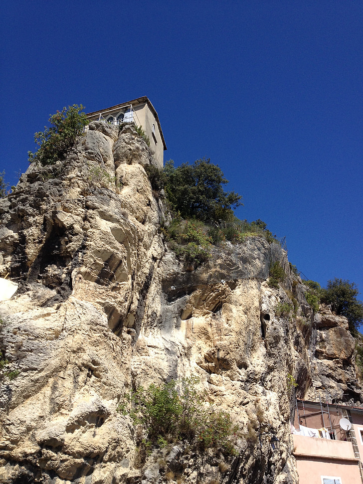 provence, sky, rocks, france