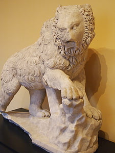Lion, art, Grec, antique, Grèce, style, classique