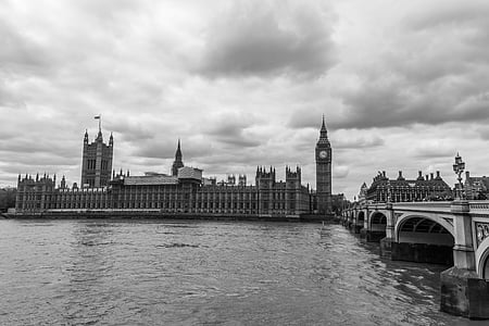 Luân Đôn, Westminster, đồng hồ Big ben, Vương Quốc Anh, Nhà thờ Westminster abbey, Landmark, Nhà thờ