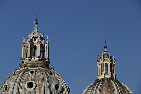 bažnyčia, kupolas, Roma, Dom, Architektūra