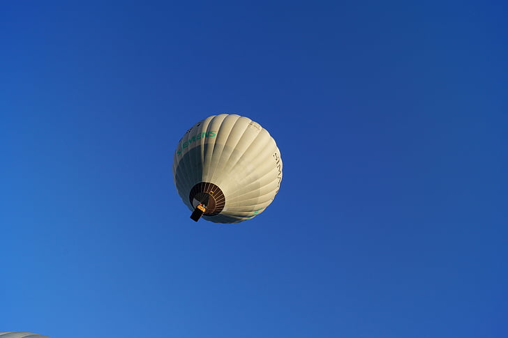 Heißluftballon, Luft, Himmel, Flugzeug, fliegen, Wollen, Float