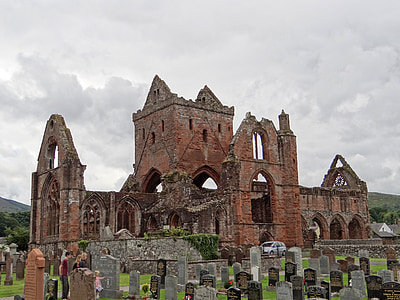 harabe, kilise kalıntıları, Gotik, Bina, Kilise, tarihi, İskoçya