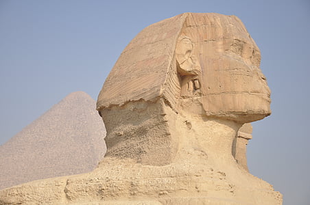 Egipte, desert de, temple egipci, Gizeh, piràmides, jeroglífics, camells