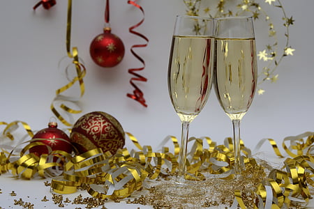 alcohol, alcohólica, bebidas, celebrar, celebración, Champagne, saludos