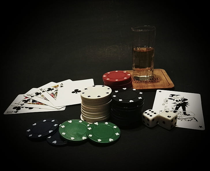 Poker, karty, karetní hra, Casino, hazardní hry, eso, Pik