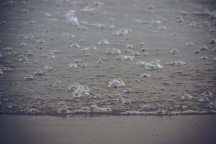 Wellen, Bubbles, Meer