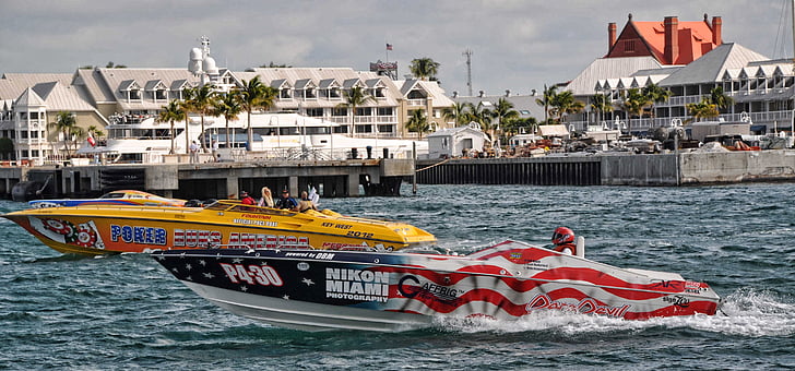 Super Boote, Key West-Rennen, Key west, Super Boot Rennen, Schiff, Meer, Transport