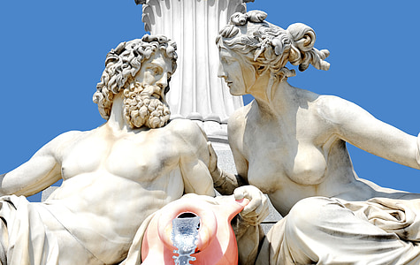 Margit wallner, skulptūra, Graikų, statula, paveikslas, Menas, ramstis