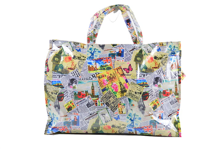 bag, bag laminated, bag colorful, currency