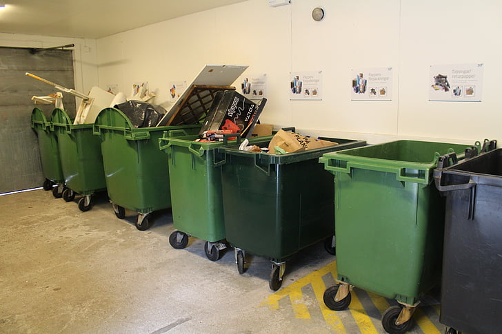 Recycling, Öko Ferienhaus, Abfall-recycling
