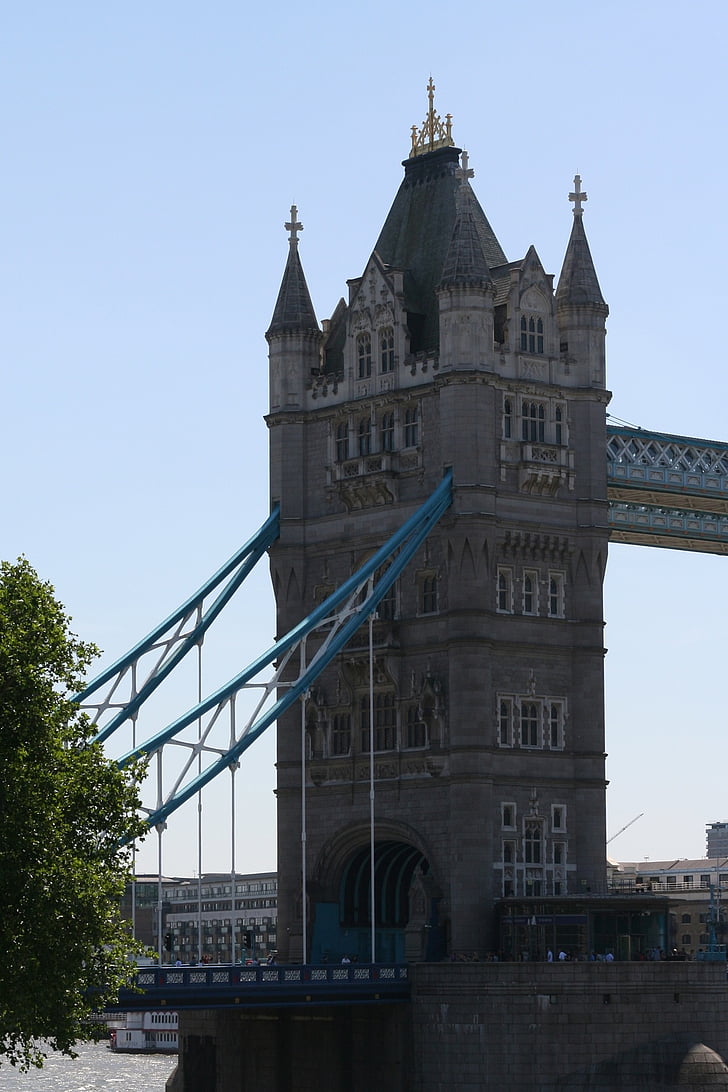 Londyn, Tower bridge, Anglia, Wielka Brytania, atrakcje turystyczne, Wieża, punkt orientacyjny