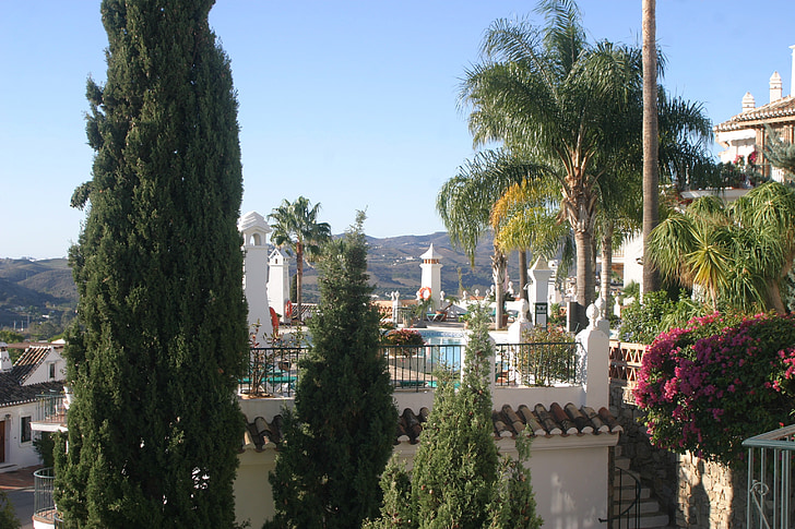 palmieri, Costa del sol, Spania, aida puebla, Mijas costa, piscină, relaxare