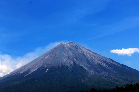 Gunung semeru, lumajang, Kelet-Jáva, Java, Indonézia, hegyek, természet