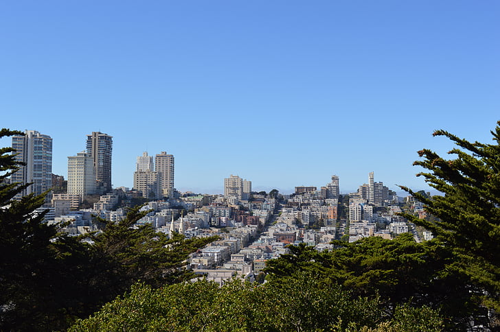 landscape, skyline, city, cityscape