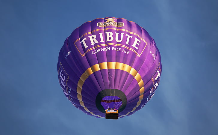 balloon, hot, air, pale, ale, tribute, beer