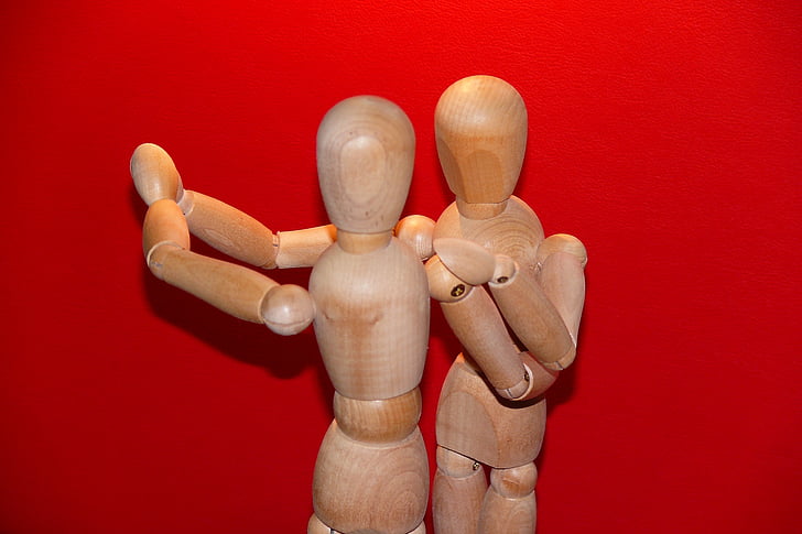 dance, articulated male, waltz, wood dolls, wooden figures, toys, funny