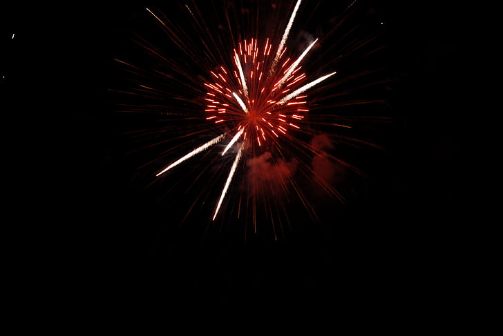 fireworks, night, summer