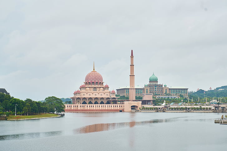 Cami, asiatiske, Malaysia, floden, islam, tilbedelse, landskab