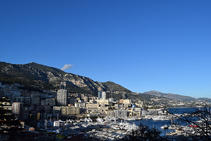 Južné Francúzsko, Monte carlo, mesto, cestovný ruch, zberu jachty, Luxusné, Monaco