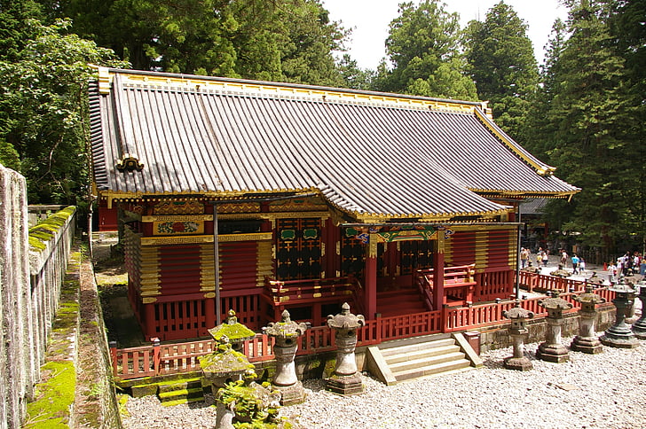 toshogu svetište, pagoda, Japan, svetište, toshogu, budistički, hram