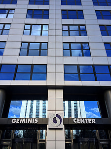 budynek, Gemini budynku, centrum Gemini, Walencja, biznes