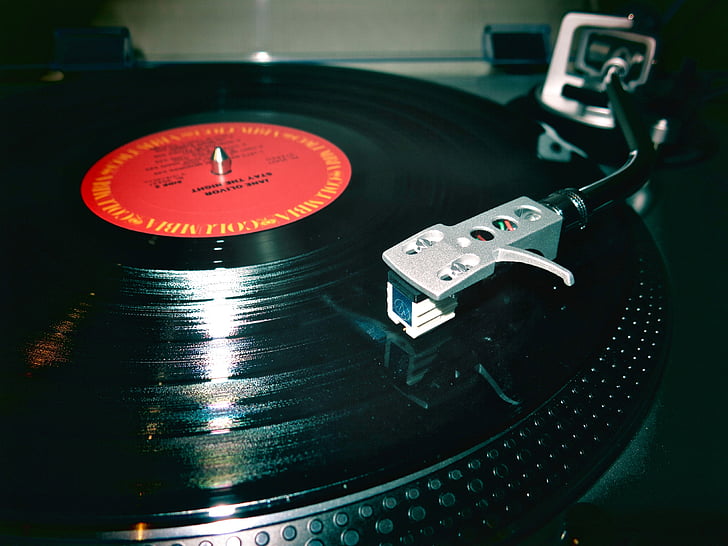 gramofon, zapis, glazba, audio, vinil, zvuk, zabava