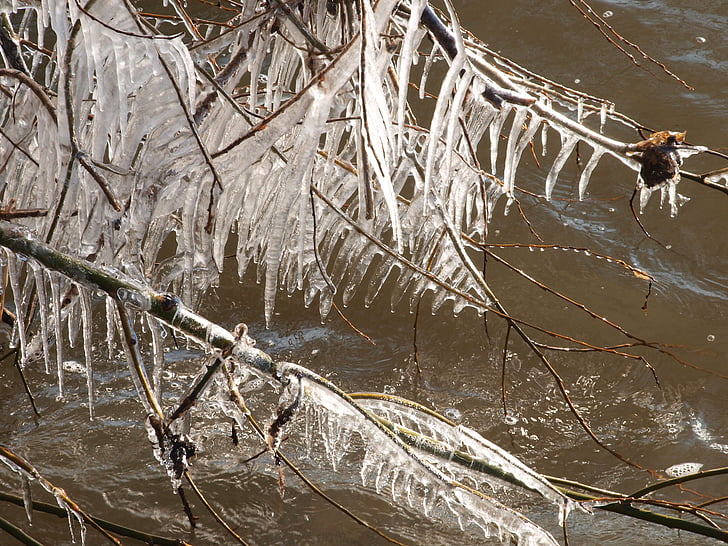 ice, icicle, winter, frozen, aesthetic, water, melt