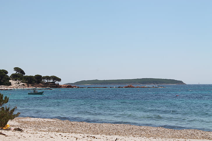 Corsicaanse, strand, water