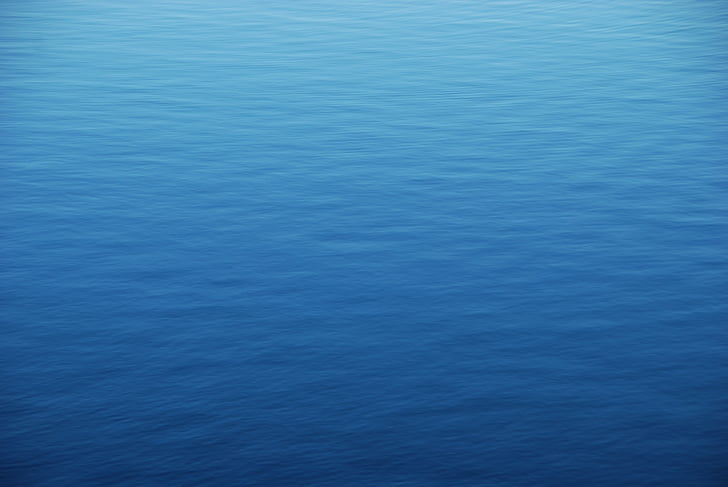 calma, Mar, l'aigua, fons, blau, natura, superfície d'aigua