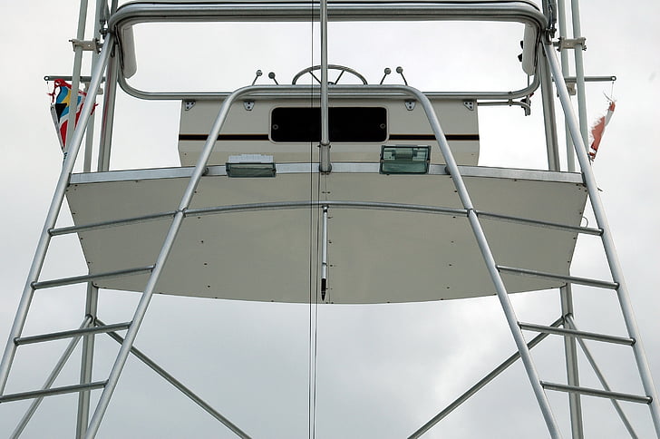 charter boot, vissersboot, Flying bridge, visserij, Handvest, zee, boot