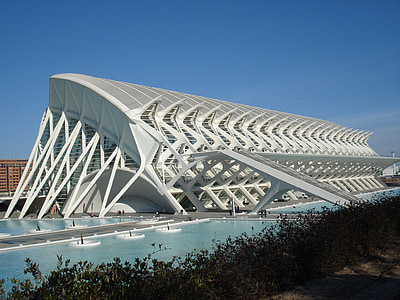 Oceanografic, Valencia, arhitektuur, Hispaania