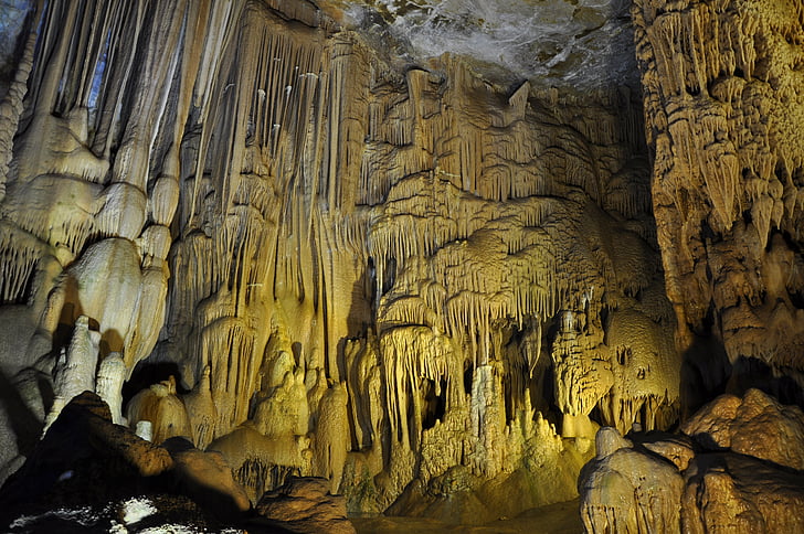 ROE, Cave, Gümüşhanen, tippukivipuikko, stalagmiitti, geologia, Aasia