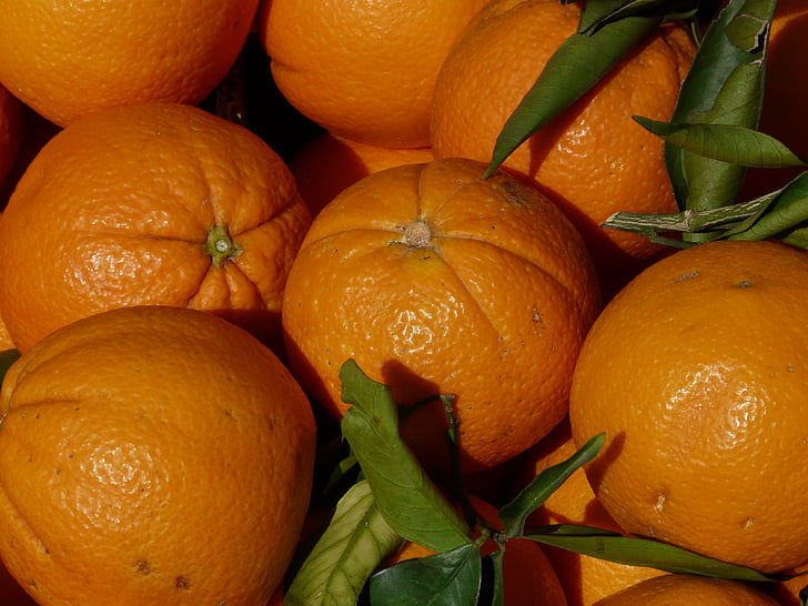 pomarańcze, pomarańczowy, owoce, owoce cytrusowe, witaminy, jedzenie, dojrzałe