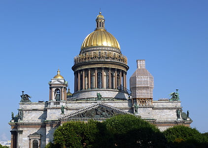 Catedral de St isaac, Sant petersburg, Rússia, Històricament, llocs d'interès, Sankt petersburg, l'església