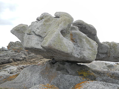 Brittany, rock, kamen, granit