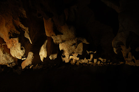 strop, jaskyňa, skaly
