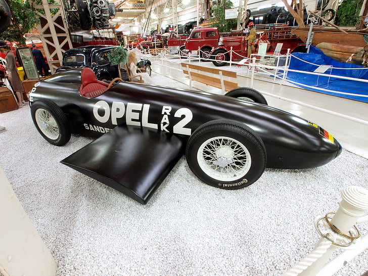 Opel, rak, museet, Tyskland, Speyer, bilar, fordon