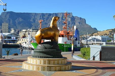 cape town, table mountain, v a waterfront, hotel, south africa, shopping centre, entertainment centre