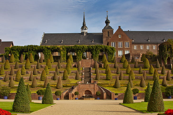 pilis, Schlossgarten, parkas, Pilies parkas, Lankytinos vietos, pastatas, istorija