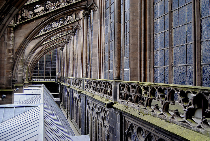 gothic, cologne, dom, side window, pillar, buttresses, cologne cathedral