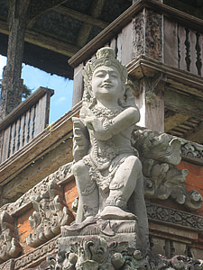 skulptur, Gud, Asia, staty, andliga, symbol