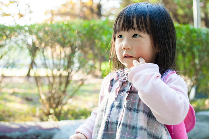 момичета, децата, бебе, Тайван, азиатски етнос, на открито, хора