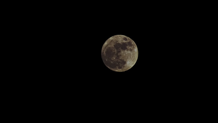 månen, satellit, astronomi, Sky, utrymme, Luna, full